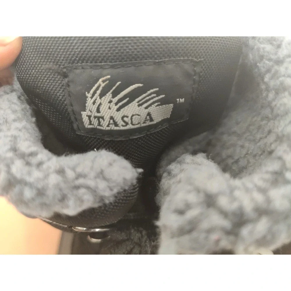 Itasca Sonoma Little Kid Frost Winter Boots Size 3 Black Insulated‎ Duck Boot